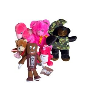Plush Toy Bundle-Aurora, Reese's, Frankford & Dandee‎ Stuff Animals- Collectible